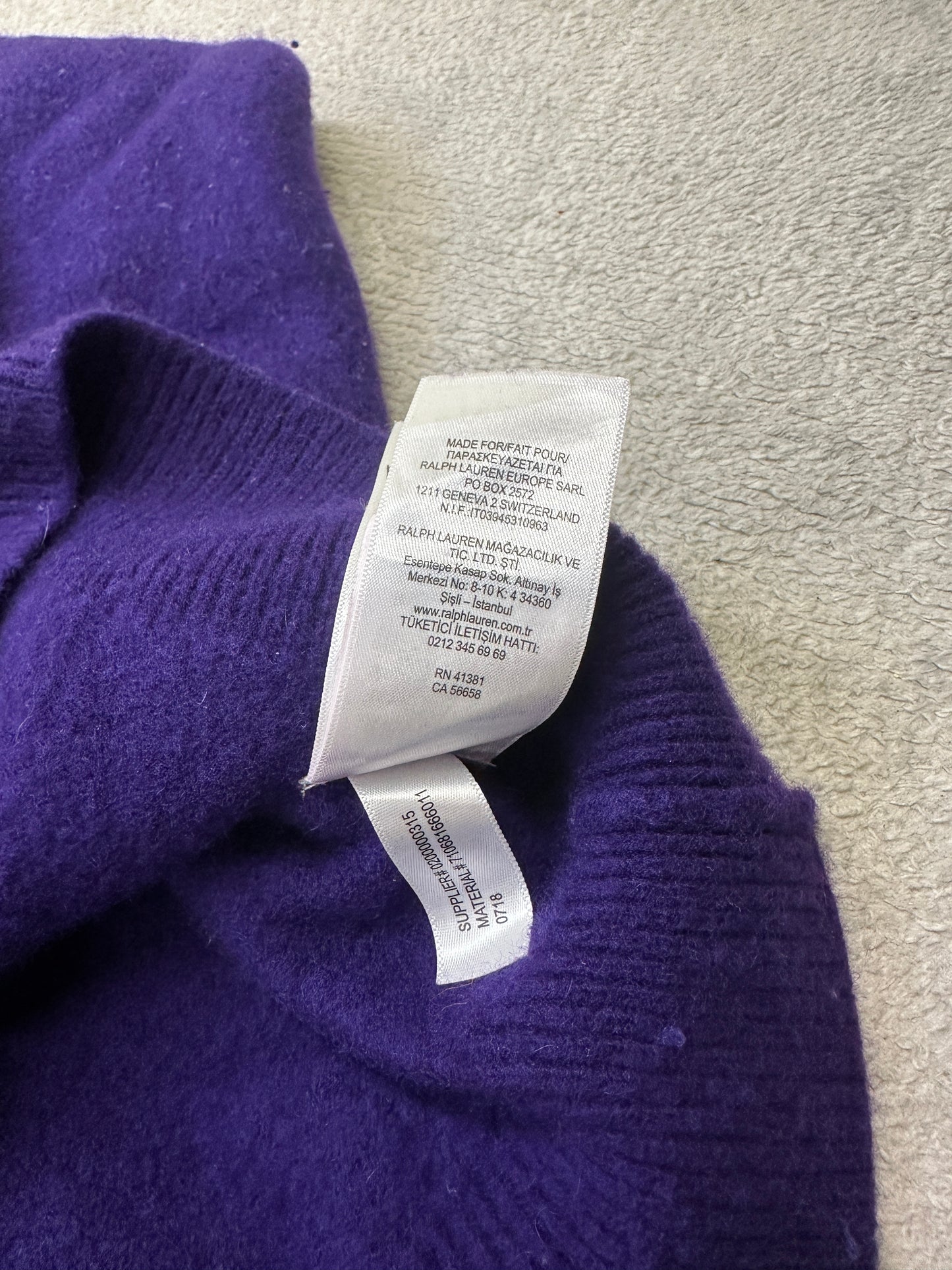 Ralph Lauren Halfzip (XS)