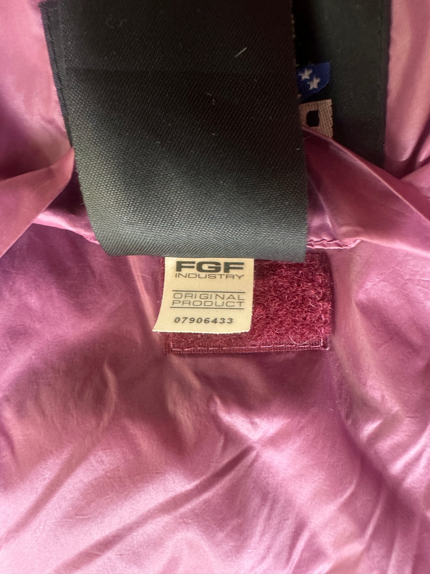 Blauer USA Pufferjacke (S)