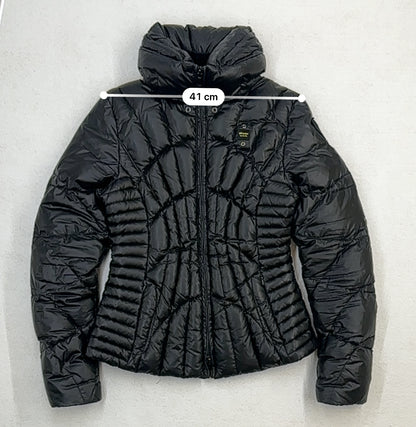 Blauer USA Spider Daunenjacke 🕸️ (S)