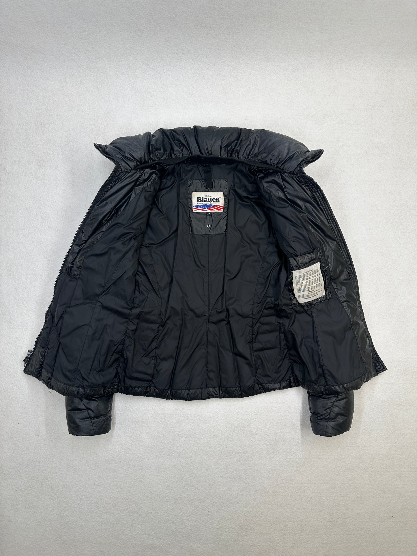 Blauer USA Spider Daunenjacke 🕸️ (S)