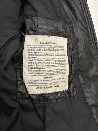 Blauer USA Spider Daunenjacke 🕸️ (S)