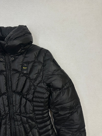 Blauer USA Spider Daunenjacke 🕸️ (S)