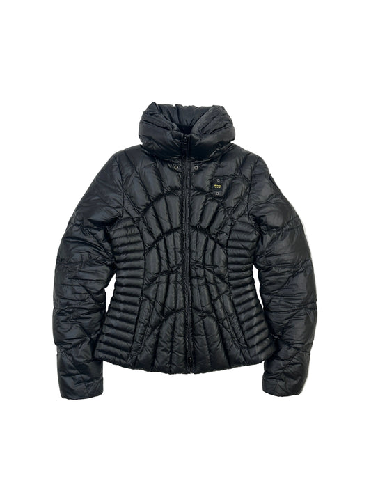 Blauer USA Spider Daunenjacke 🕸️ (S)