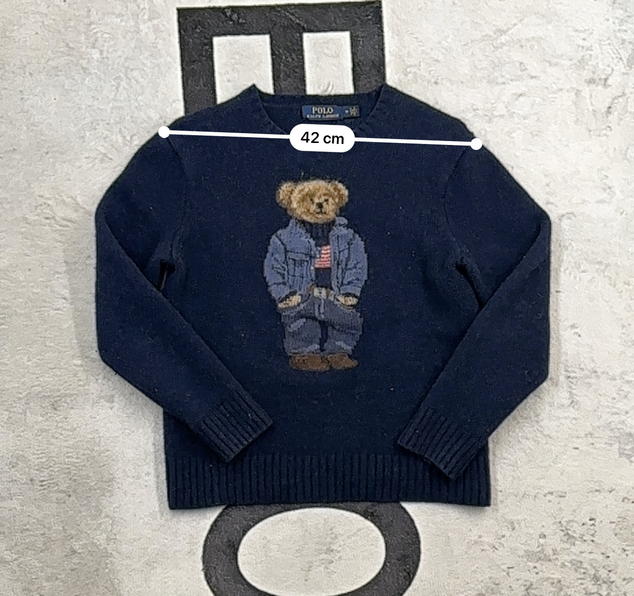 Ralph Lauren Polo Bear Strickpullover (XS)