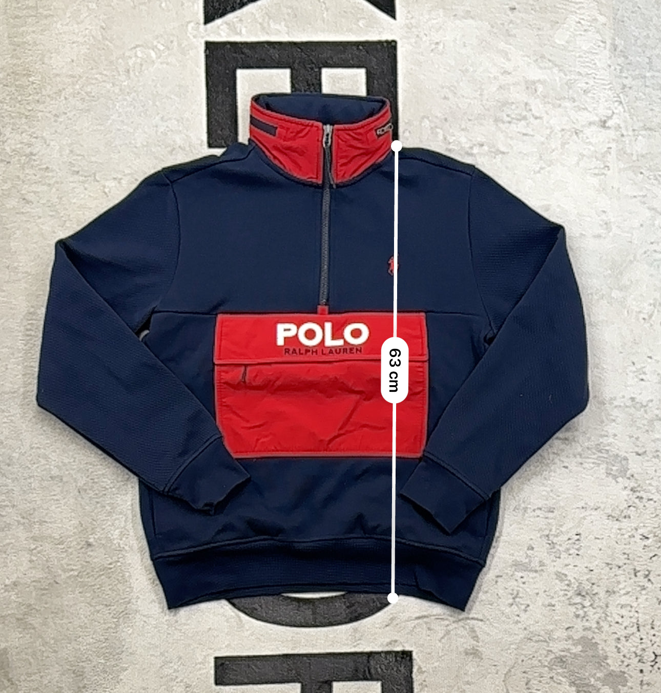 Ralph Lauren Halfzip (S)