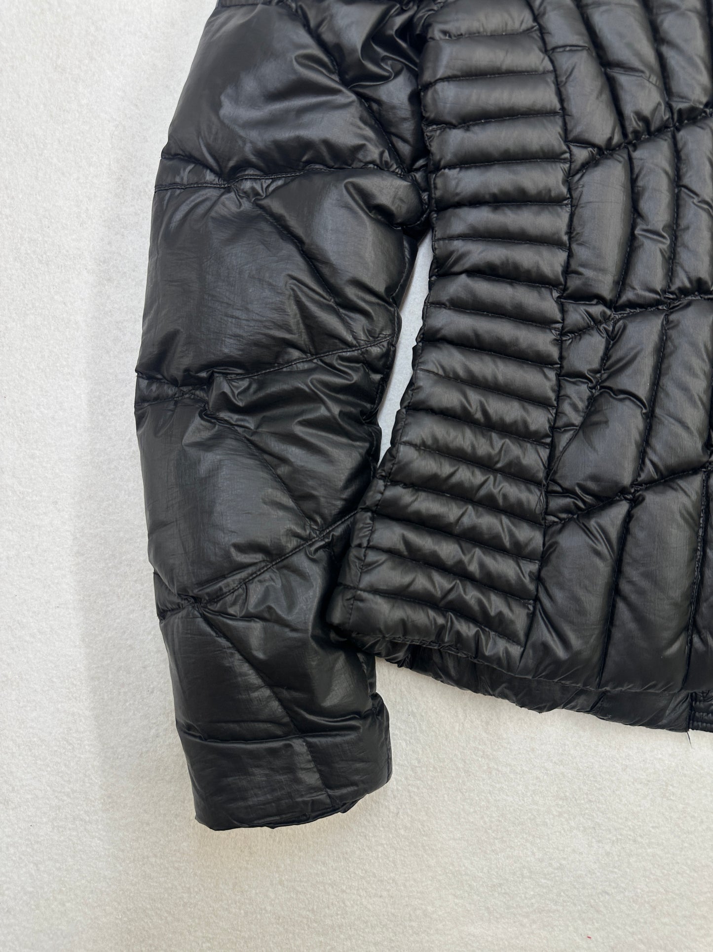 Blauer USA Spider Daunenjacke 🕸️ (S)