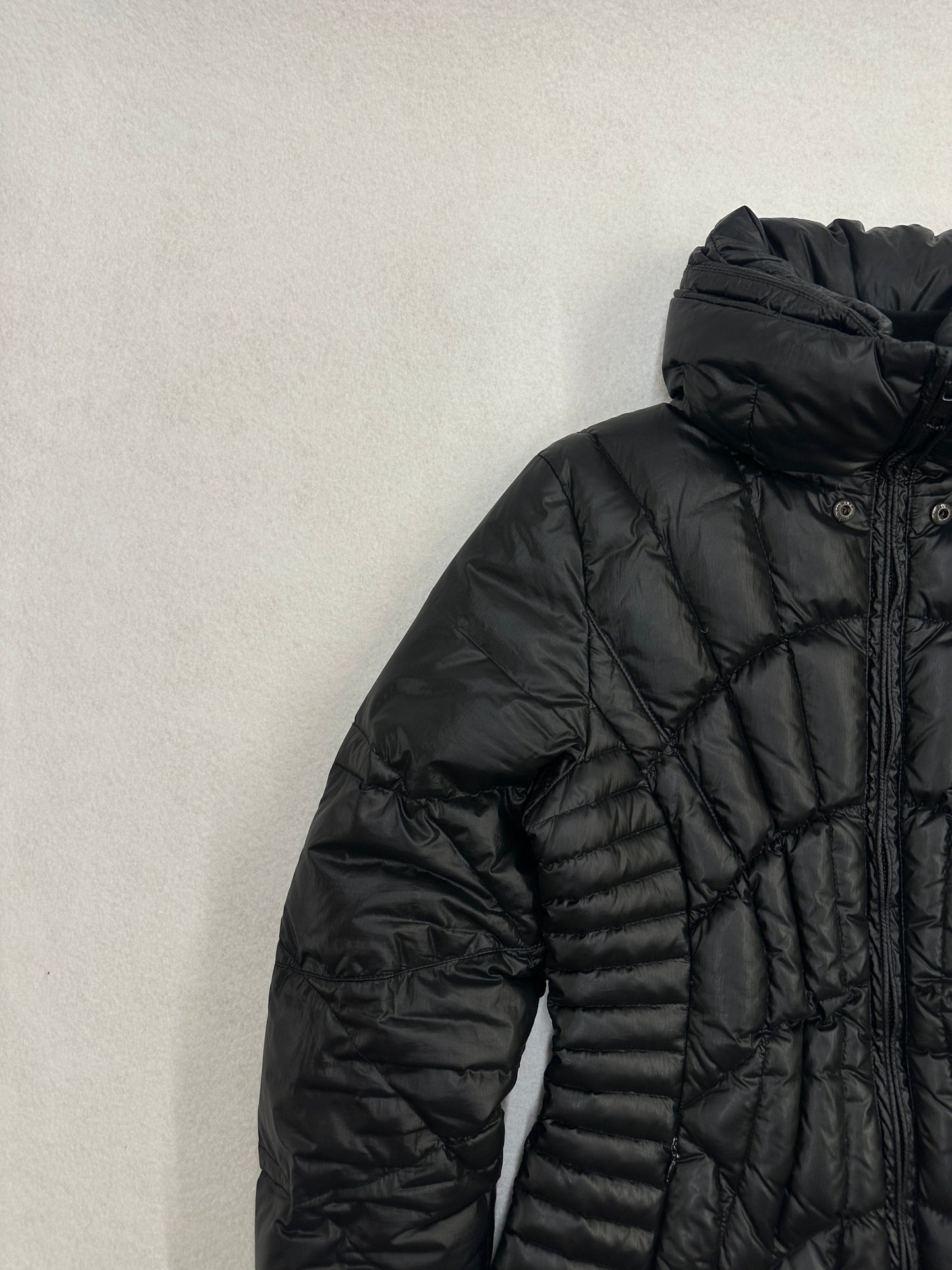 Blauer USA Spider Daunenjacke 🕸️ (S)