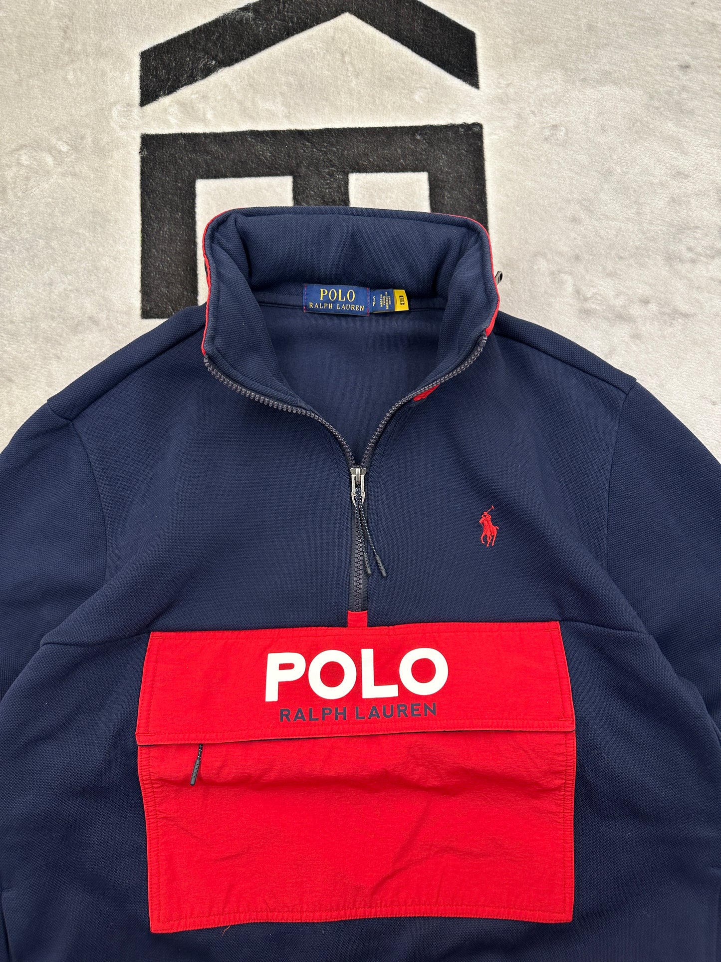 Ralph Lauren Halfzip (S)