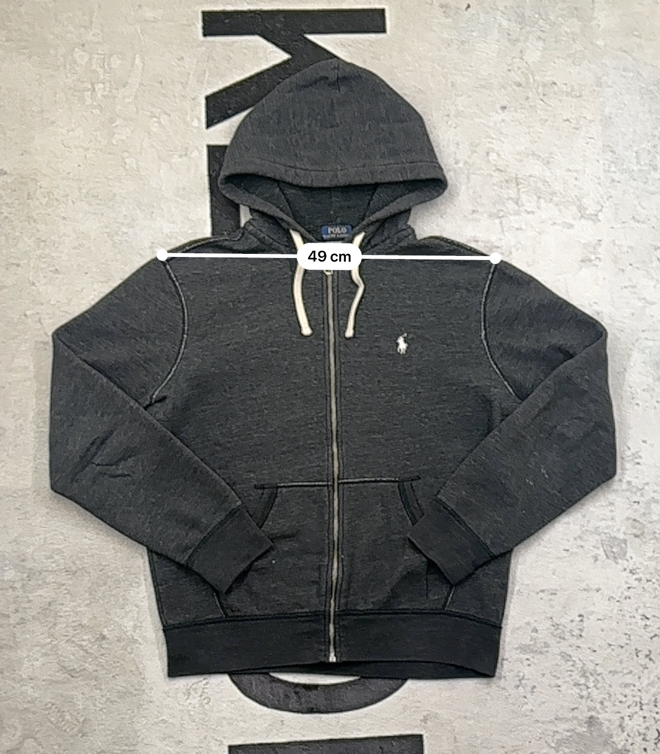 Ralph Lauren Zipper grau (M)