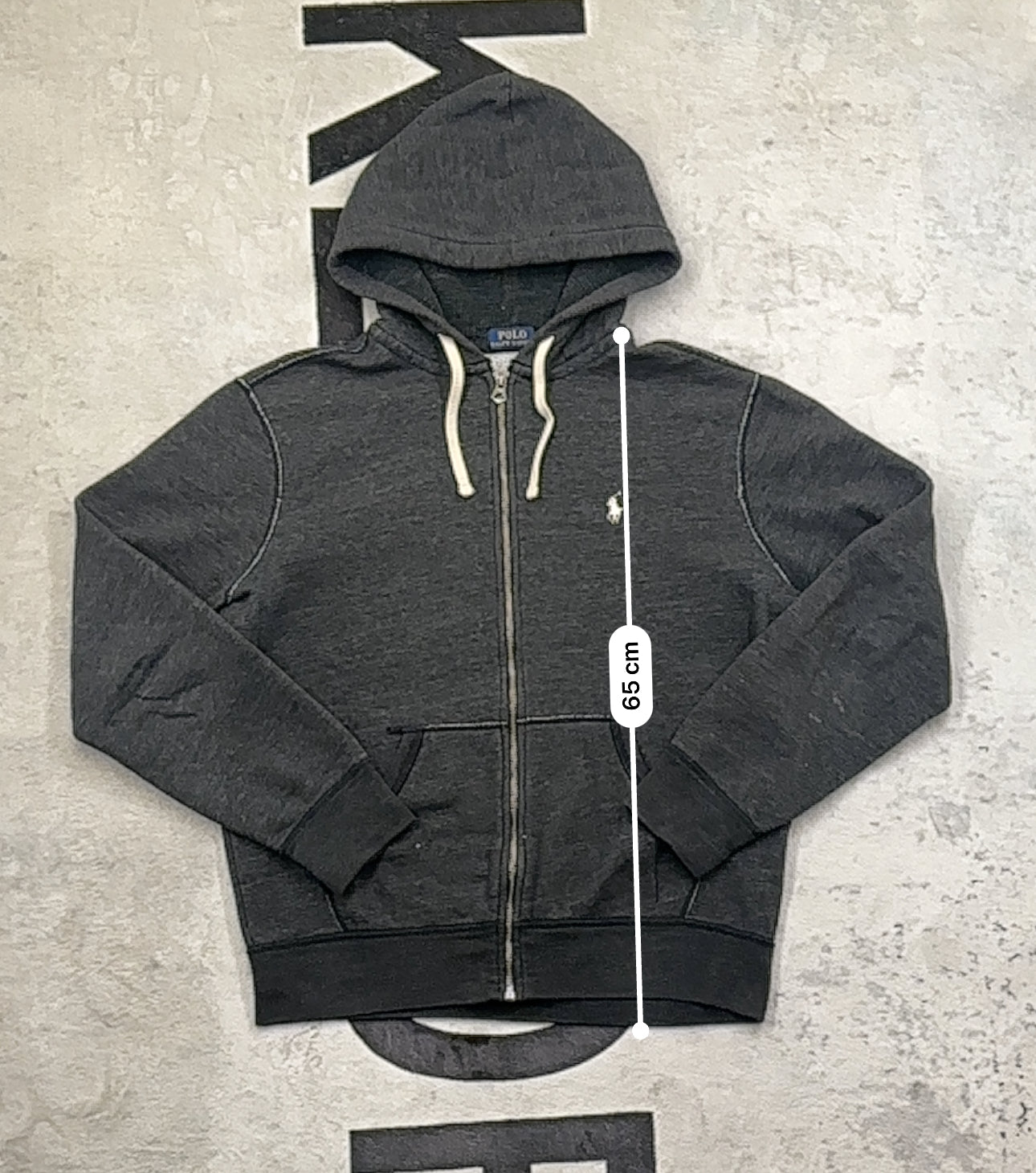 Ralph Lauren Zipper grau (M)