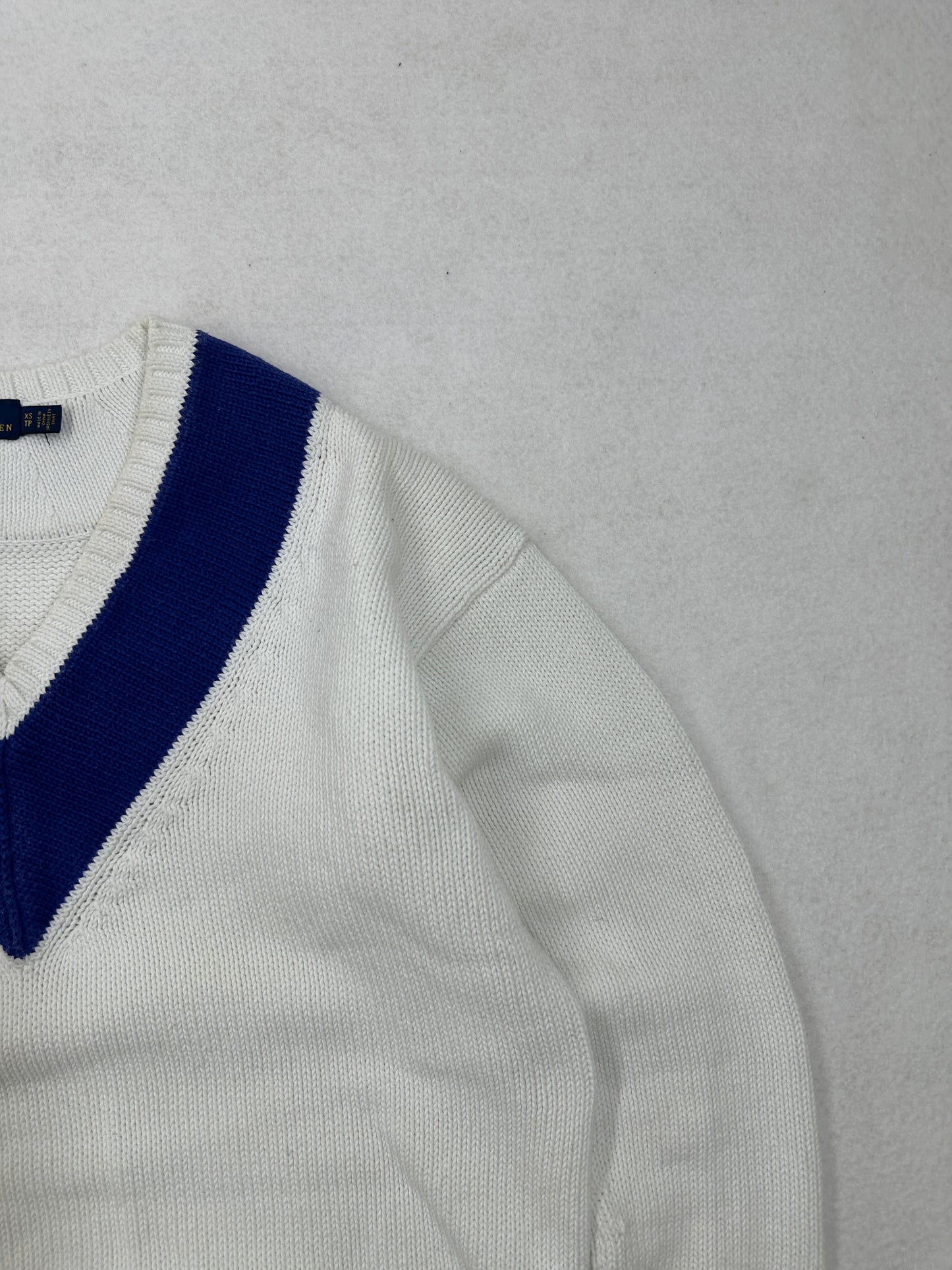 Ralph Lauren Strick Pullover V-Neck (S)