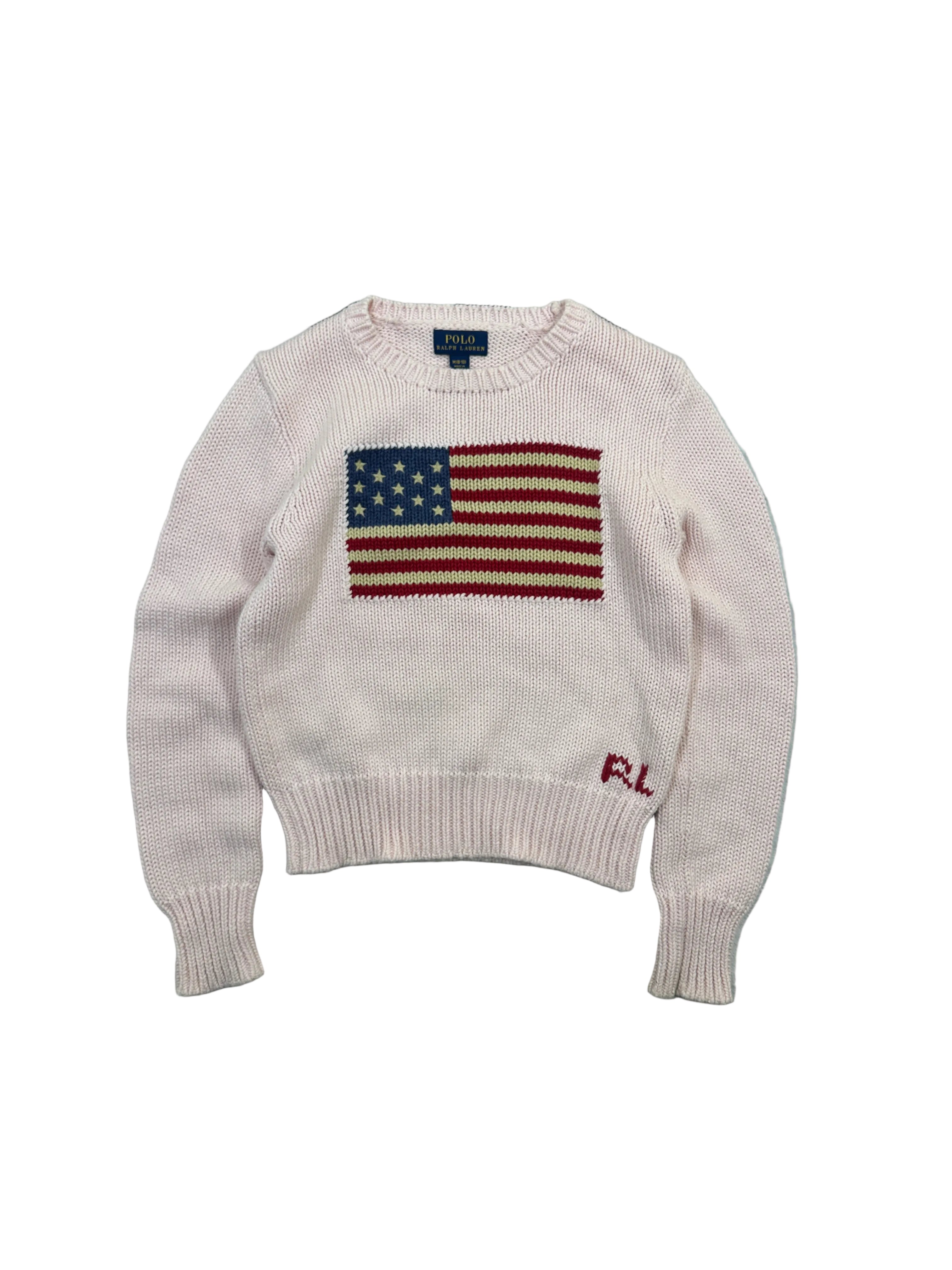 Ralph Lauren USA Stikpullover (Kids M)