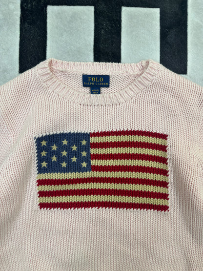 Ralph Lauren USA Stikpullover (Kids M)
