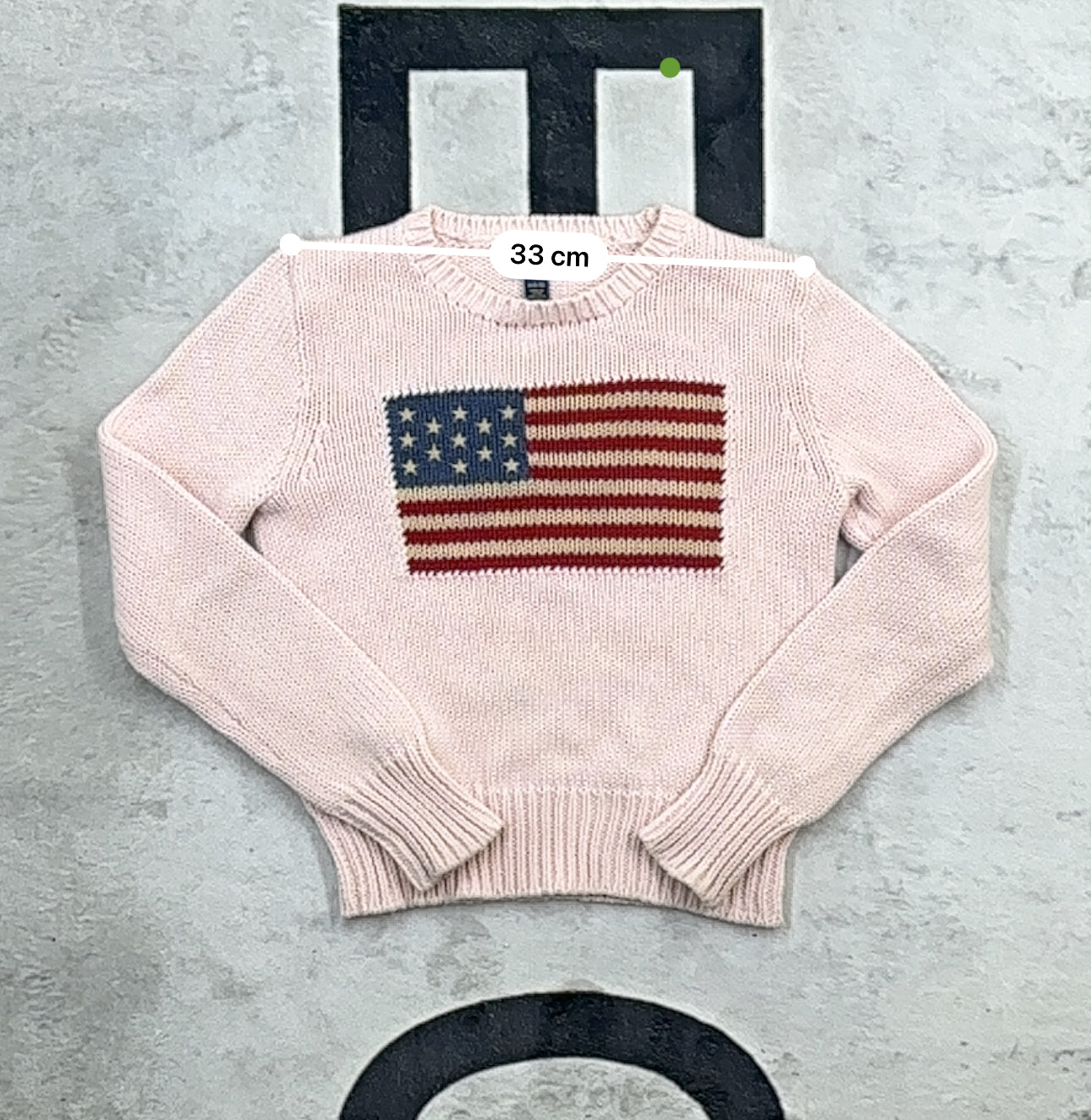 Ralph Lauren USA Stikpullover (Kids M)