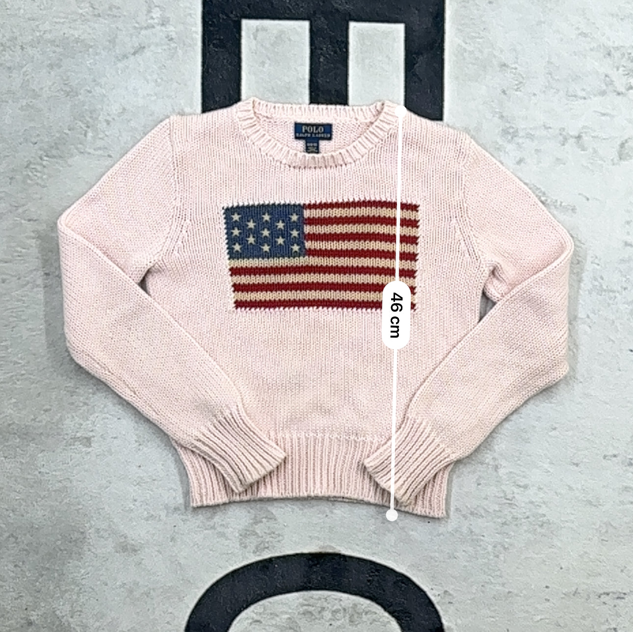 Ralph Lauren USA Stikpullover (Kids M)