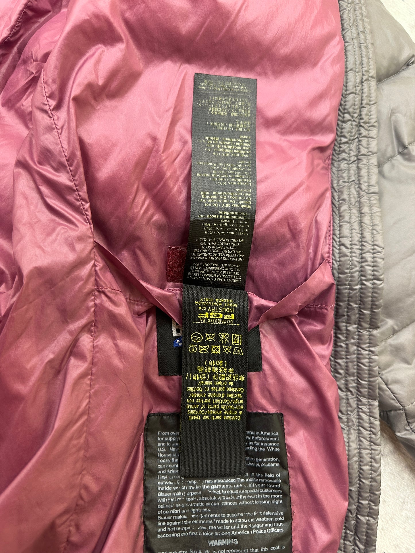 Blauer USA Pufferjacke (S)