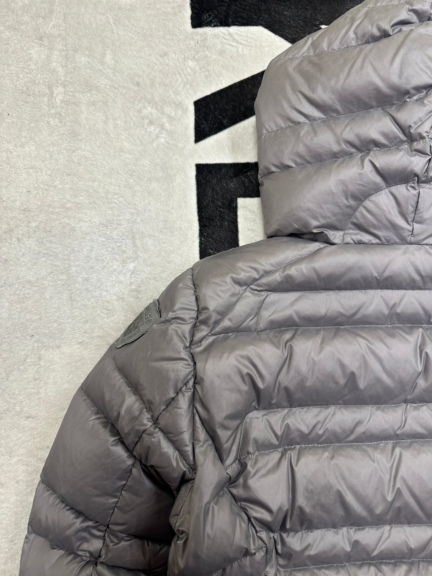 Blauer USA Pufferjacke (S)